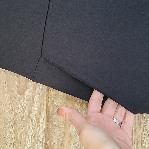 Susana Monaco Size Small Black Hugh Rise Wide Leg Pants - Picture 3 of 6